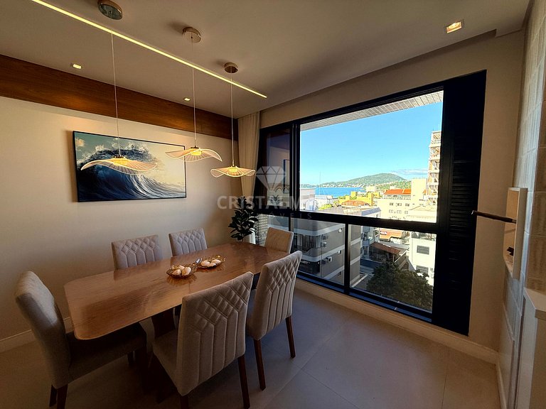 009- Apartamento con 3 suites y piscina a 70 metros de la pl