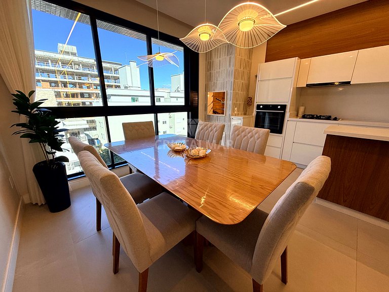 009- Apartamento con 3 suites y piscina a 70 metros de la pl