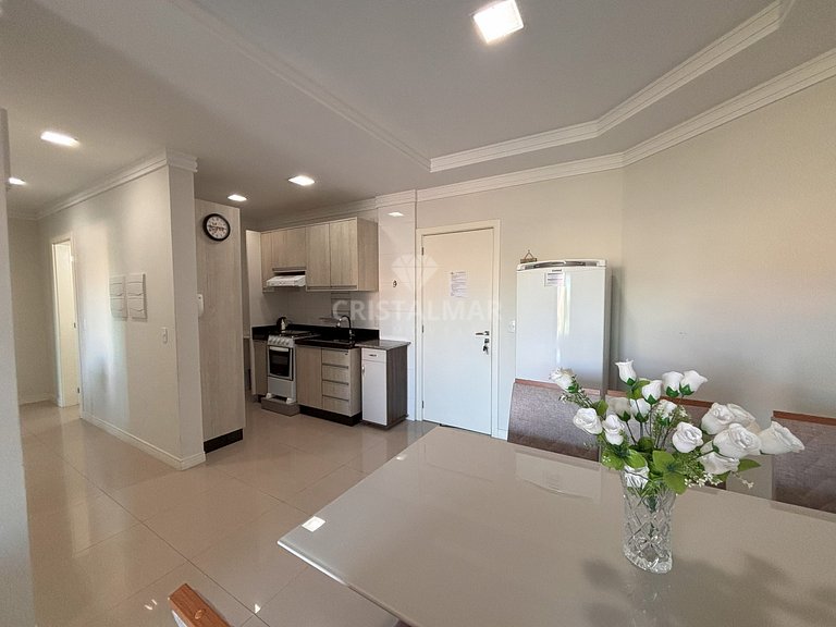 014- Apartamento com Churrasqueira a 230m da Praia de Bombas