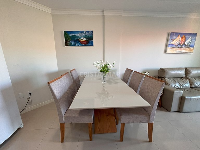 014- Apartamento com Churrasqueira a 230m da Praia de Bombas
