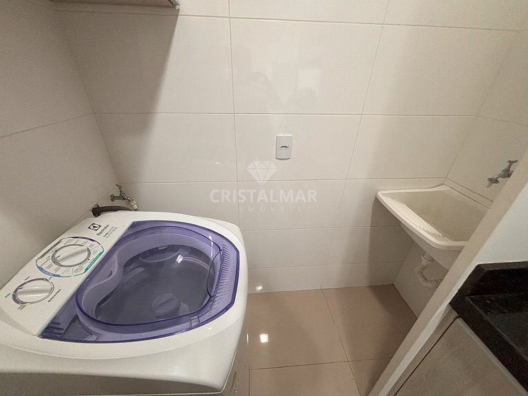014- Apartamento com Churrasqueira a 230m da Praia de Bombas