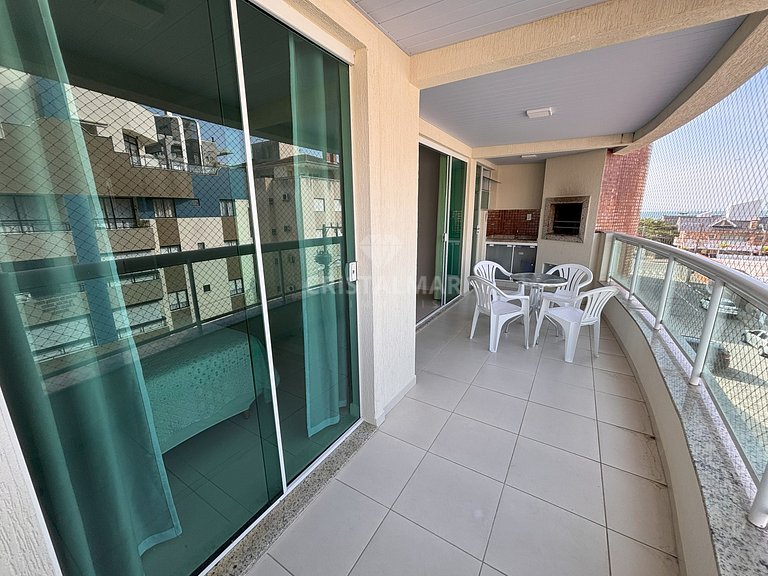 012 - Apartamento para 8 Pessoas a 80 Metros da Praia de Bom