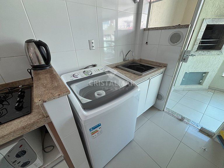 012 - Apartamento para 8 Pessoas a 80 Metros da Praia de Bom