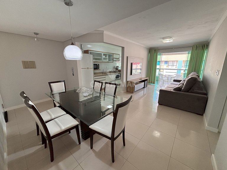012 - Apartamento para 8 Pessoas a 80 Metros da Praia de Bom