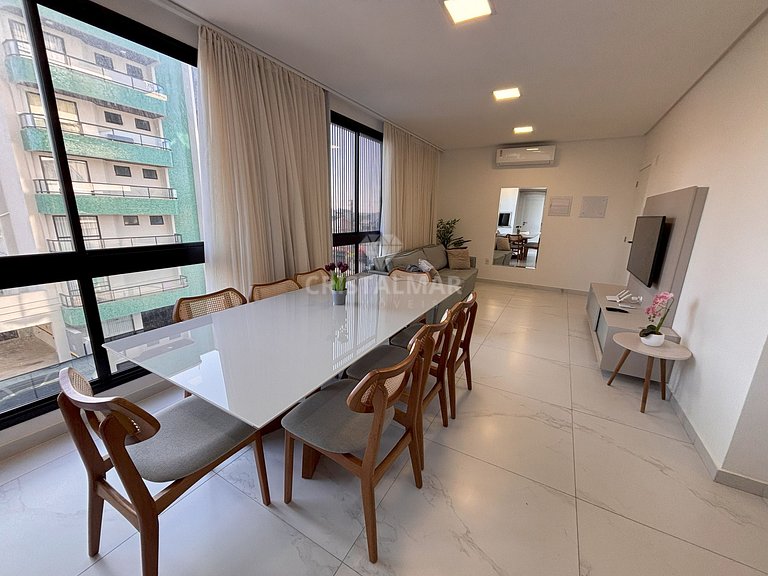 022- Apartamento 3 Suítes a 50m da Praia de Bombas