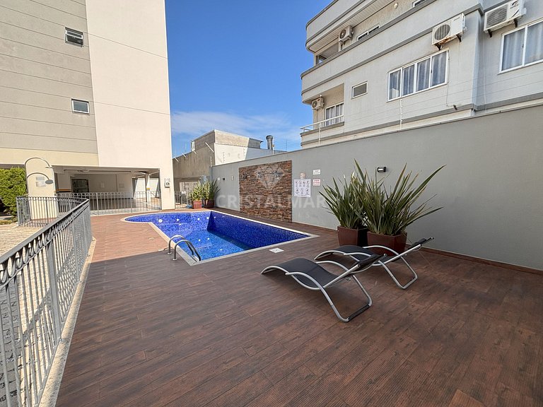 237- Apartamento com Piscina 2 Quartos 250m Praia Bombas