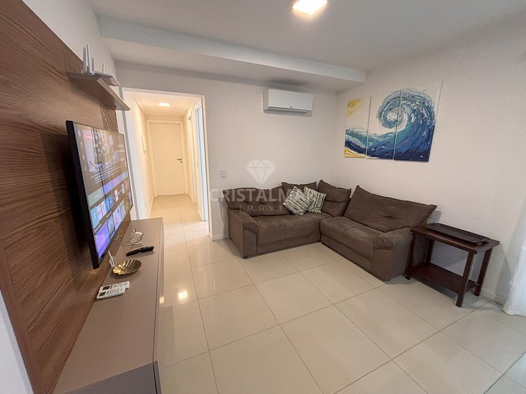 225- Apartamento com Piscina 2 Quartos 300m Praia Bombas