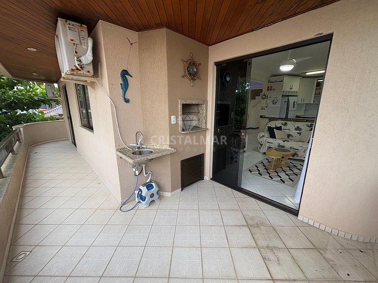 035B- Cobertura para 8 Pessoas com Piscina e Terraço Exclusi