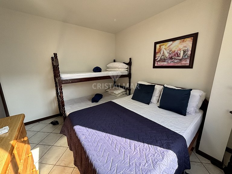 047- Apartamento 2 Quartos a 50m da Praia de Bombas