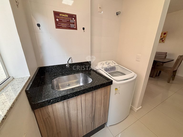 048- Apartamento para 6 Pessoas a 300m da Praia