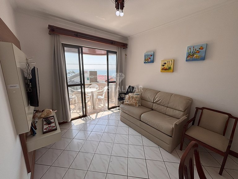 059- Apartamento 50m Praia Bombas Vista Mar