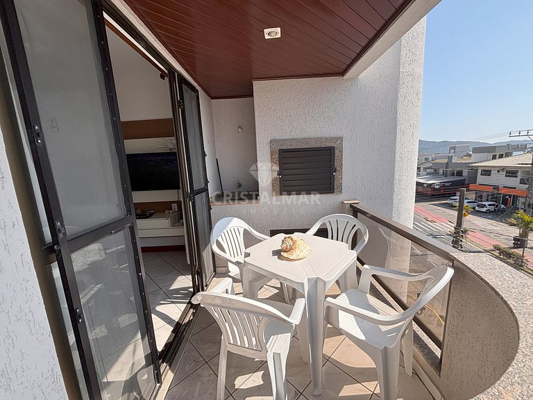 059- Apartamento 50m Praia Bombas Vista Mar