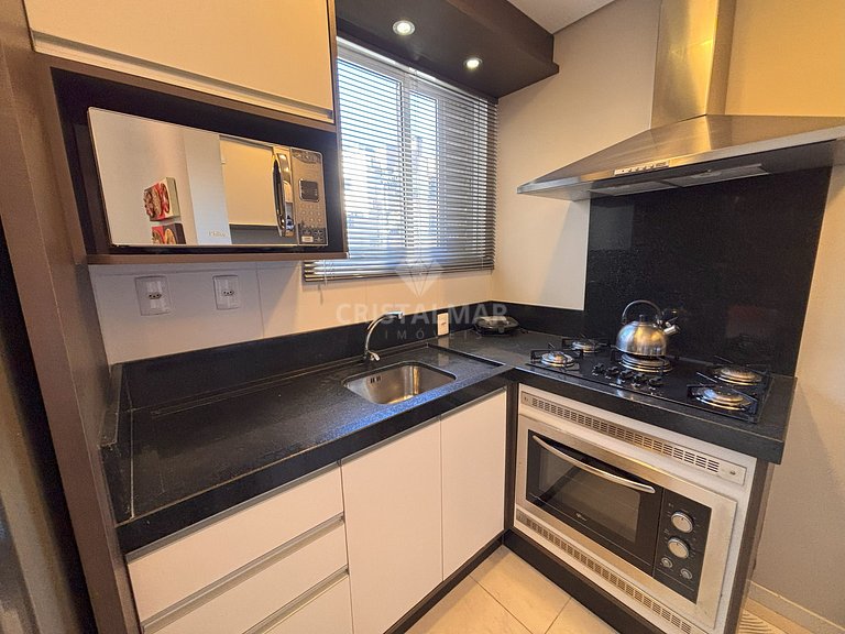 Apartment 150 m from Bombas Beach with Barbecue Grill