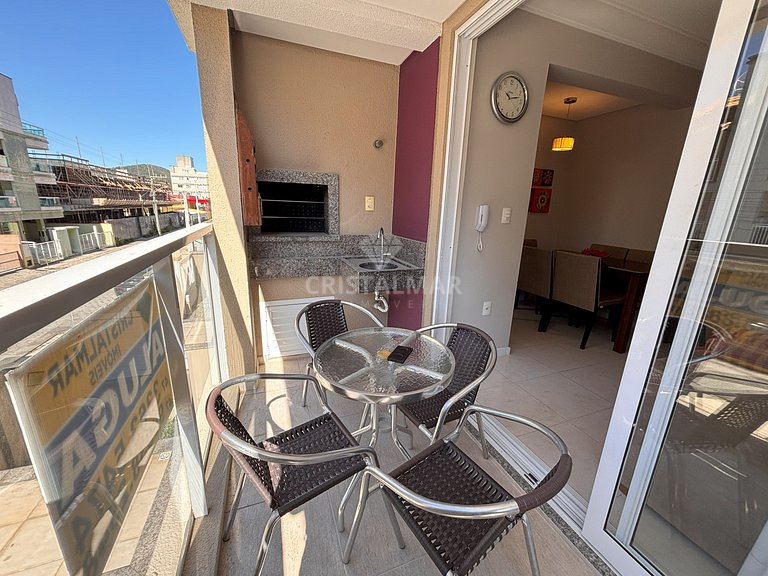 Apartment 150 m from Bombas Beach with Barbecue Grill