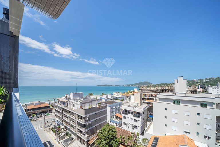 141B- Cobertura Duplex Vista Mar 3 Suítes 70m Praia Bombas