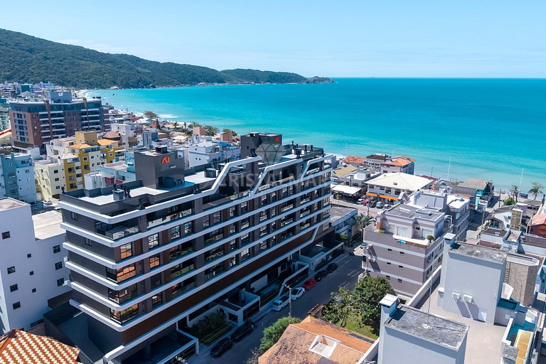 141B- Cobertura Duplex Vista Mar 3 Suítes 70m Praia Bombas