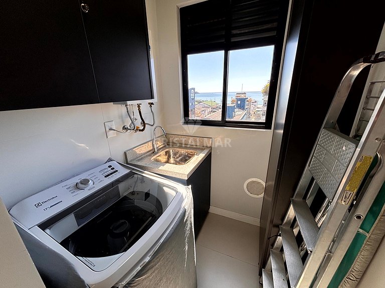 023- Apartamento con vista al mar piscina y parrilla a 200 m
