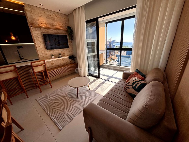 023- Apartment with Sea View Pool and Barbecue 200m from Bom