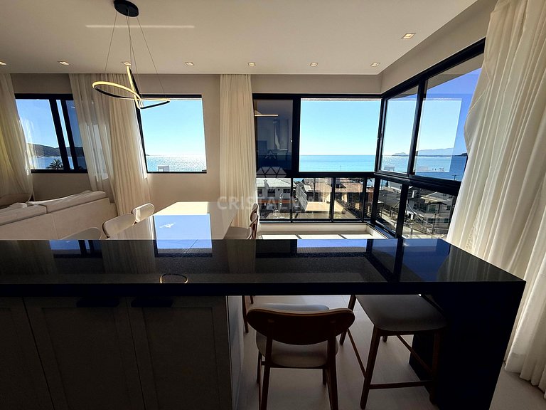 037- Apartamento Alto Padrão 3 Suítes a 80m da Praia Com Pis