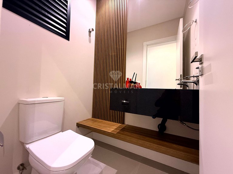 037- Apartamento Alto Padrão 3 Suítes a 80m da Praia Com Pis