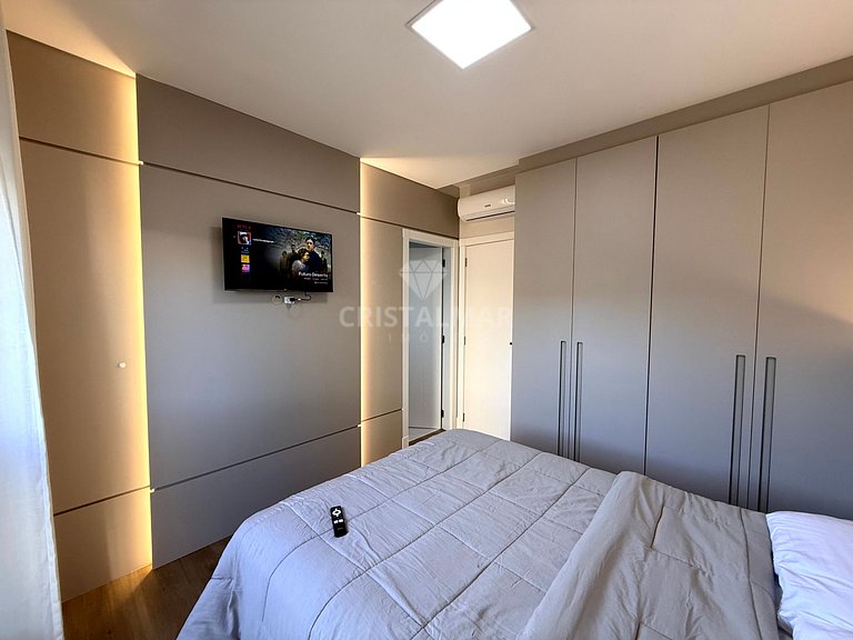 037- Apartamento Alto Padrão 3 Suítes a 80m da Praia Com Pis