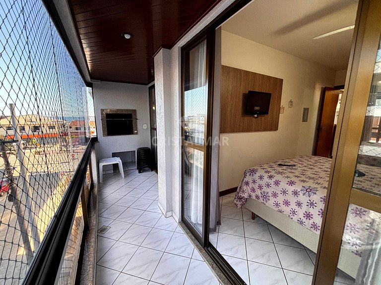 110- Apartamento a 150 m da Praia de Bombas para até 5 pesso