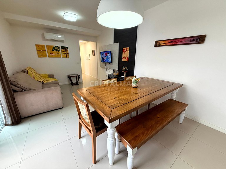 048B- Apartamento para até 6 Pessoas com Piscina em Bombas