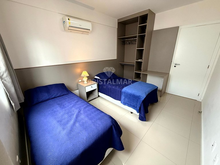 048B- Apartamento para até 6 Pessoas com Piscina em Bombas