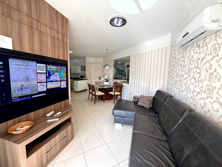 153- Apartamento para 7 Pessoas a 100 Metros da Praia de Bom