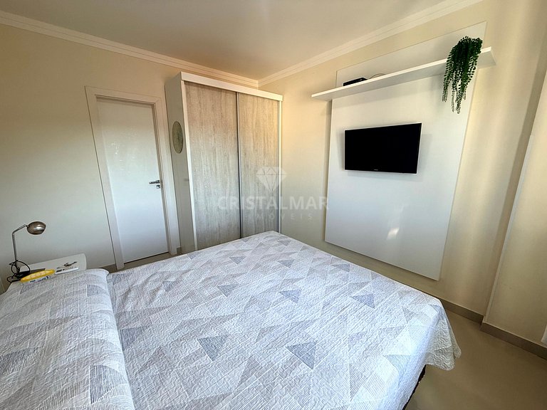 141A- Apartamento 2 Quartos a 200m da Praia de Bombinhas