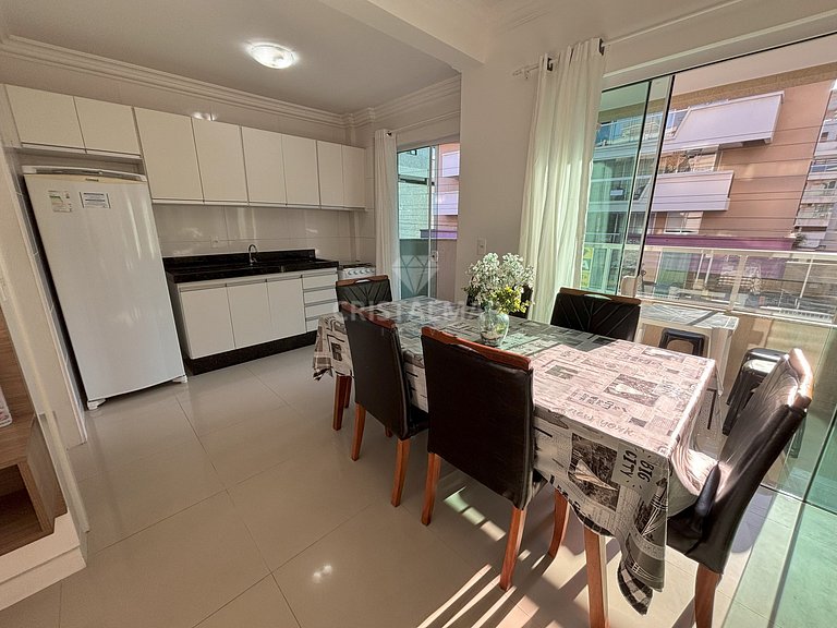 289- Apartamento 3 Quartos para 9 pessoas a 150m da Praia