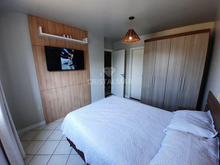 256- Apartamento 2 Quartos 120 Metros da Praia Bombas
