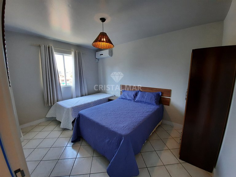 256- Apartamento 2 Quartos 120 Metros da Praia Bombas