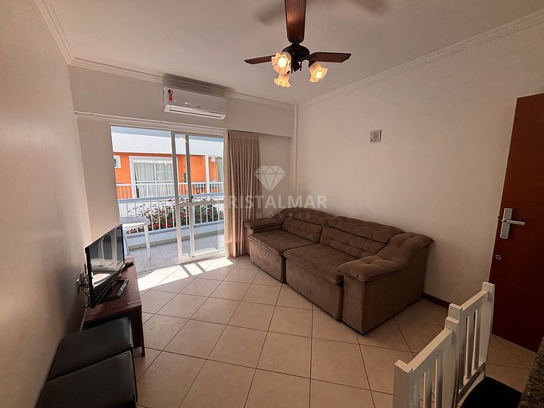 252- Apartamento com Piscina 2 Quartos 200m Praia Bombas