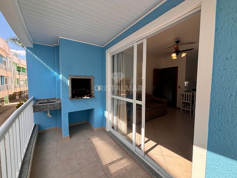 252- Apartamento de 2 dormitorios con piscina a 200 metros d