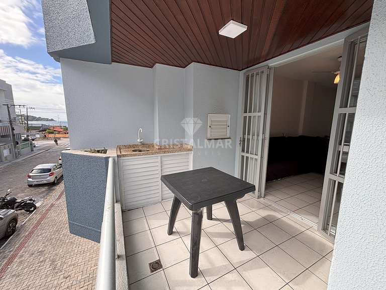 231- Apartamento 2 Quartos Vista Parcial Mar 70m Praia Bomba