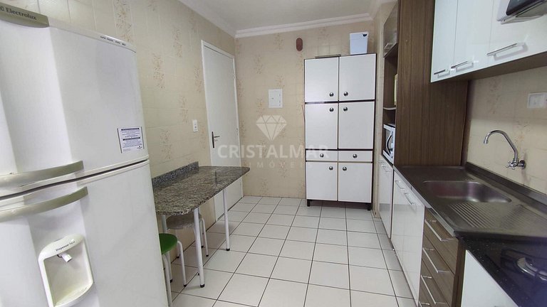 215- Apartamento com vista para o mar, 2 quartos, a 50 metro