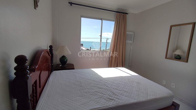 215- Apartamento com vista para o mar, 2 quartos, a 50 metro
