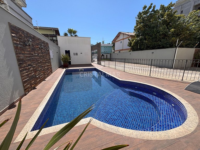 176- Apartamento para até 5 pessoas em condomínio com piscin