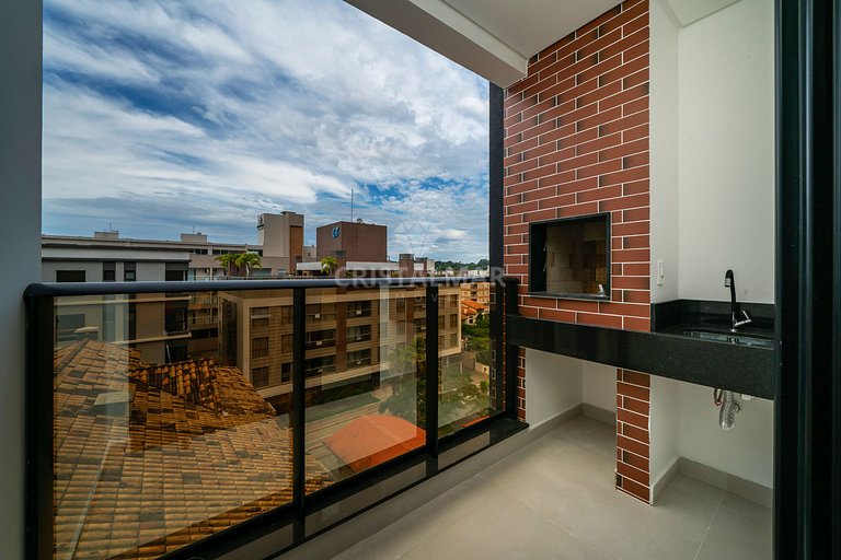 164A- Flat Completo com Rooftop em Bombinhas