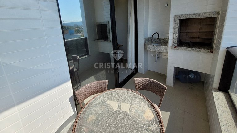 L087- Apto 2 suites com piscina no meio das praias
