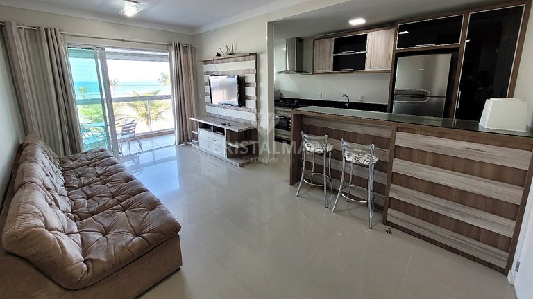 L052 - Apartamento com Vista para o Mar e 3 Dormitórios em C