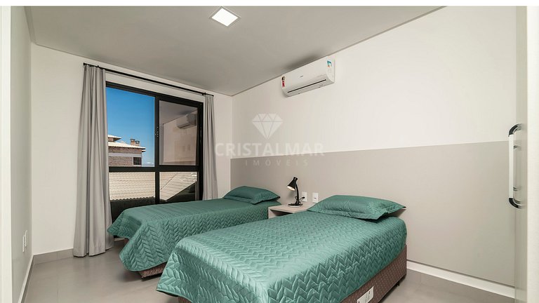 L006- Apartamento completo com 2 suítes, a 250 metros da pra
