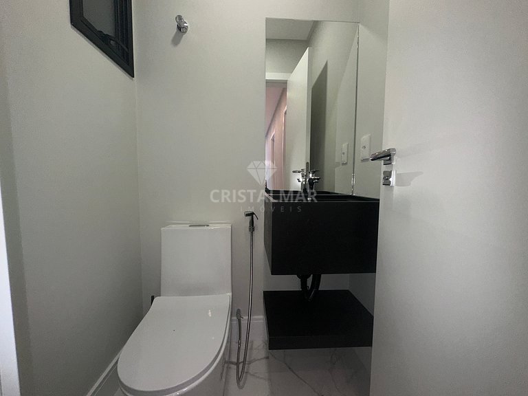 Apto novo/2 suites com piscina/Canto Grande