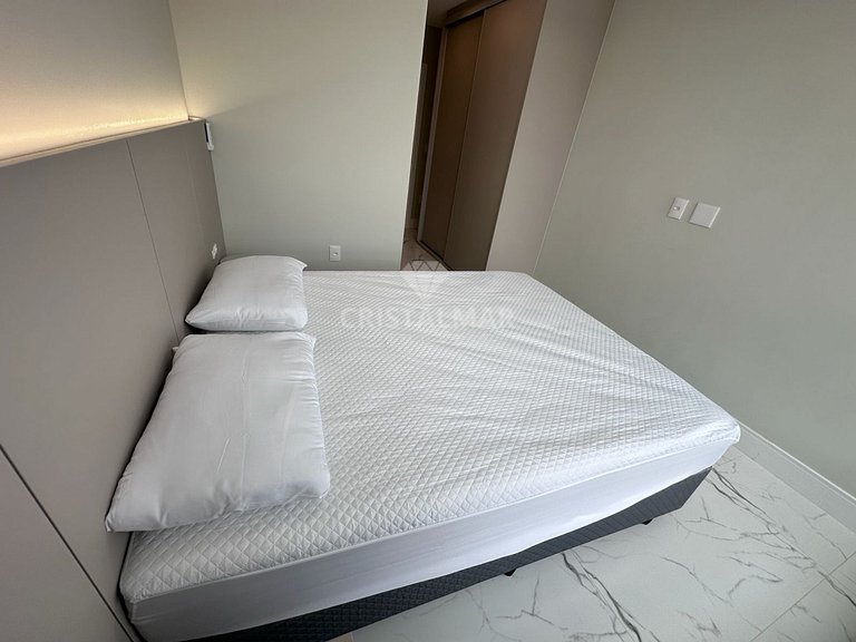 Apto novo/2 suites com piscina/Canto Grande