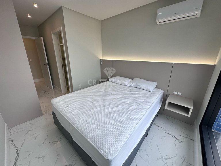 Apto novo/2 suites com piscina/Canto Grande