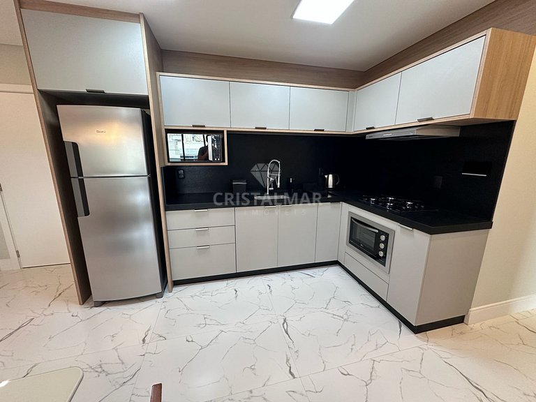 New apartment with two suites and a pool in Canto Grande