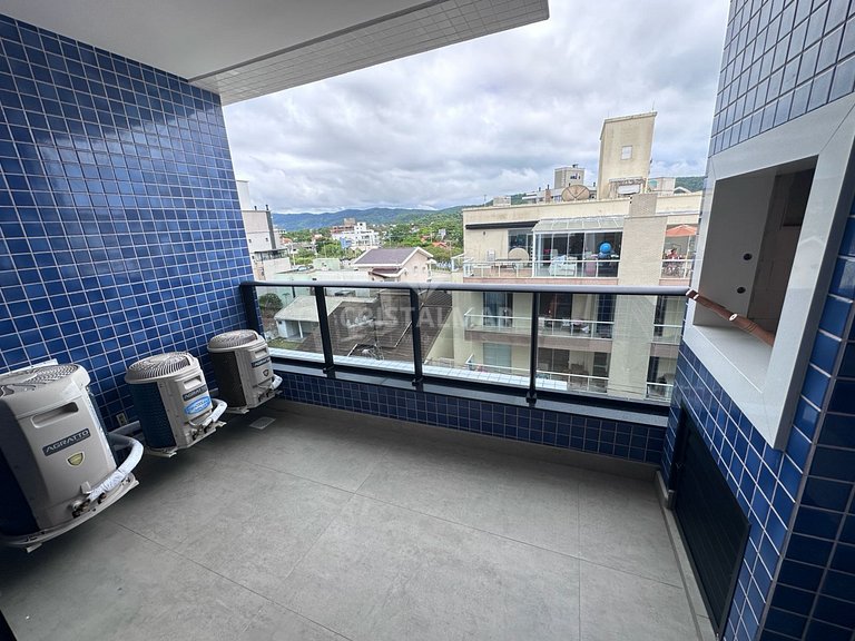 Apto novo/2 suites com piscina/Canto Grande