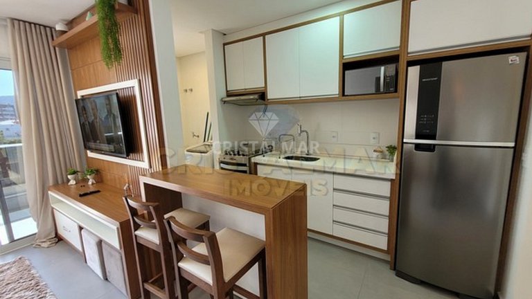 Apartamento de 2 suítes em Canto Grande