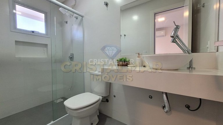 Apartment with 2 suites located 200 meters from Canto Grande